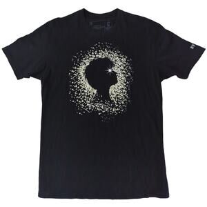 Finding Neverland Broadway Musical Believe Sparkles Black Tee Shirt Adult Sze M
